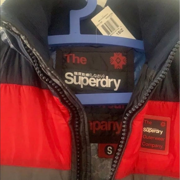 (NEW) Superdry puffer jacket - size S - Picture 6 of 9